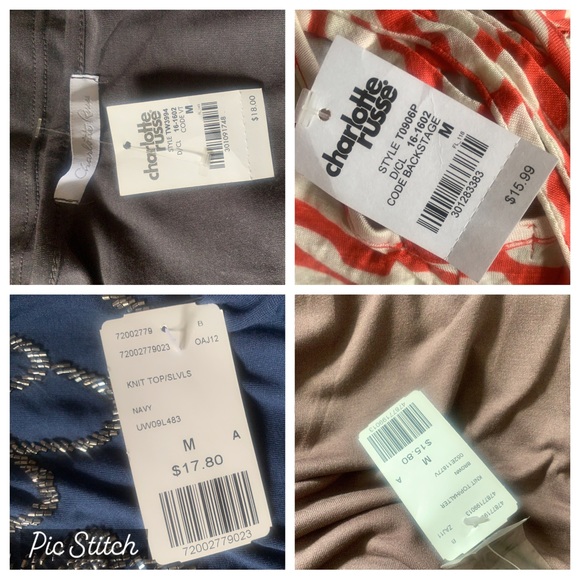 NWT Forever 21 Charlotte Russe tank top lot of 8 - Picture 10 of 12